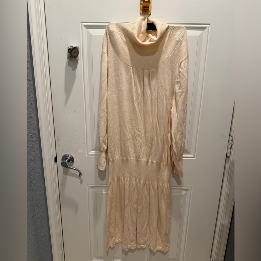 peruvian connection natural simplice dress XL